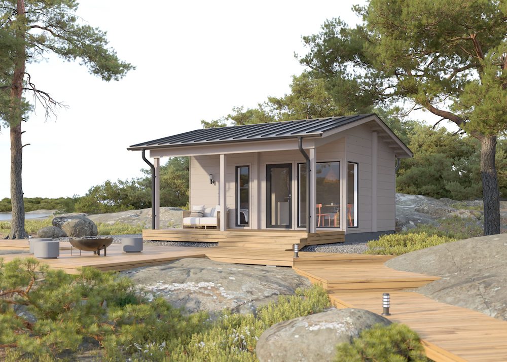 Honka Star log cabin and sauna