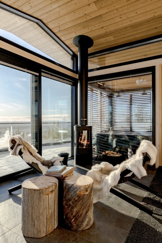 Kide Lodgesin tasokkaat luksusvillat ovat suomalaisen hirsiosaamisen taidonnäyte | Honkarakenne